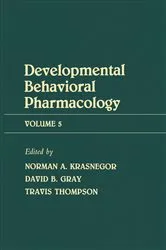 Book cover of Advances in Behavioral Pharmacology by Travis Thompson