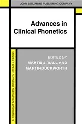 Book cover of Advances in Clinical Phonetics by Martin J. Ball