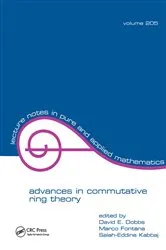 Book cover of Advances in Commutative Ring Theory by Unknown