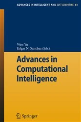Book cover of Advances in Computational Intelligence by Wen Yu