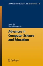 Book cover of Advances in Computer Science and Education by Anne Xie