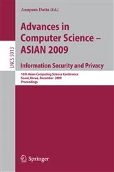 Book cover of Advances in Computer Science, Information Security and Privacy by Anupam Datta