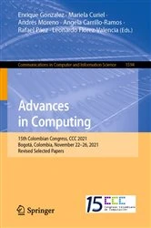 Book cover of Advances in Computing by Enrique Gonzalez