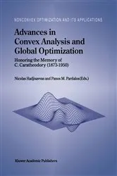 Book cover of Advances in Convex Analysis and Global Optimization by Unknown
