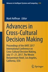 Book cover of Advances in Cross-Cultural Decision Making by Mark Hoffman