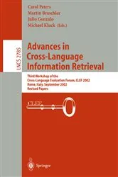 Book cover of Advances in Cross-Language Information Retrieval by Unknown