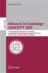 Book cover of Advances in Cryptology – ASIACRYPT 2005 by Bimal Kumar Roy