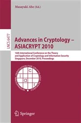 Book cover of Advances in Cryptology - ASIACRYPT 2010 by Masayuki Abe