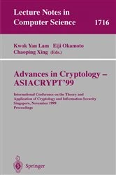Book cover of Advances in Cryptology - ASIACRYPT'99 by Kwok Yan Lam