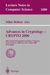Book cover of Advances in Cryptology - CRYPTO 2000 by Mihir Bellare