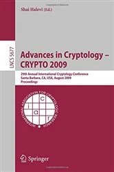 Book cover of Advances in Cryptology - CRYPTO 2009 by Shai Halevi