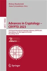 Book cover of Advances in Cryptology – CRYPTO 2023 by Helena Handschuh