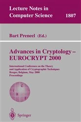 Book cover of Advances in Cryptology – EUROCRYPT 2000 by Bart Preneel