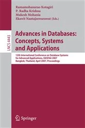 Book cover of Advances in Databases: Concepts, Systems and Applications by Ramamohanarao Kotagiri