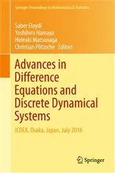 Book cover of Advances in Difference Equations and Discrete Dynamical Systems by Saber Elaydi