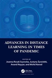 Book cover of Advances in Distance Learning in Times of Pandemic by Joanna Rosak Szyrocka