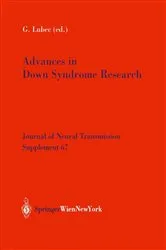 Book cover of Advances in Down Syndrome Research by Gert Lubec