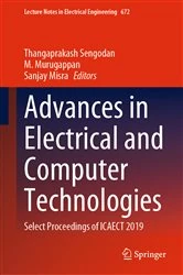 Book cover of Advances in Electrical and Computer Technologies by Thangaprakash Sengodan