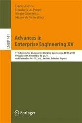 Book cover of Advances in Enterprise Engineering XV by David Aveiro