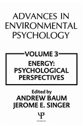 Book cover of Advances in Environmental Psychology by A. Baum