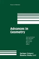 Book cover of Advances in Geometry by Jean-Luc Brylinski