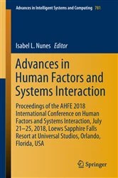 Book cover of Advances in Human Factors and Systems Interaction by Isabel L. Nunes