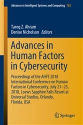 Book cover of Advances in Human Factors in Cybersecurity by Tareq Z. Ahram