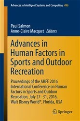 Book cover of Advances in Human Factors in Sports and Outdoor Recreation by Paul Salmon