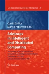 Book cover of Advances in Intelligent and Distributed Computing by Costin Badica