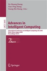 Book cover of Advances in Intelligent Computing by De-Shuang Huang