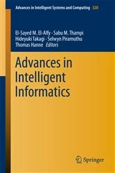 Book cover of Advances in Intelligent Informatics by El-Sayed M. El-Alfy