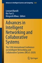 Book cover of Advances in Intelligent Networking and Collaborative Systems by Leonard Barolli