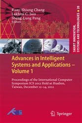 Book cover of Advances in Intelligent Systems and Applications - Volume 1 by Ruay-Shiung Chang