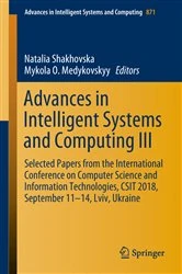 Book cover of Advances in Intelligent Systems and Computing III by Natalia Shakhovska