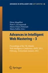 Book cover of Advances in Intelligent Web Mastering - 3 by Elena Mugellini