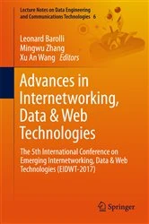 Book cover of Advances in Internetworking, Data & Web Technologies by Leonard Barolli