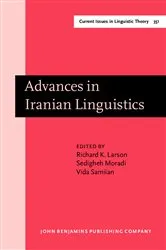 Book cover of Advances in Iranian Linguistics by Richard K. Larson