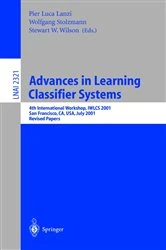 Book cover of Advances in Learning Classifier Systems by Pier L. Lanzi