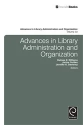 Book cover of Advances in Library Administration and Organization by Unknown