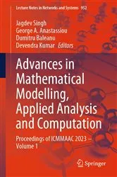 Book cover of Advances in Mathematical Modelling, Applied Analysis and Computation by Jagdev Singh