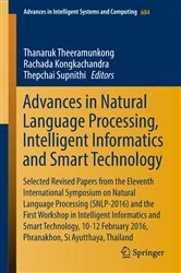 Book cover of Advances in Natural Language Processing, Intelligent Informatics and Smart Technology by Thanaruk Theeramunkong