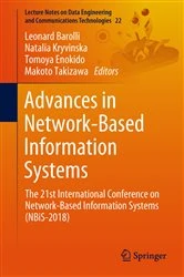 Book cover of Advances in Network-Based Information Systems by Leonard Barolli