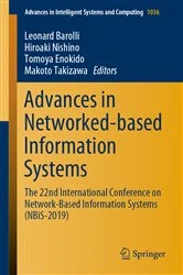Book cover of Advances in Networked-based Information Systems by Leonard Barolli