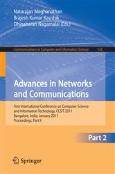 Book cover of Advances in Networks and Communications by Natarajan Meghanathan