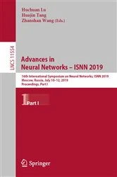 Book cover of Advances in Neural Networks – ISNN 2019 by Huchuan Lu