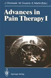 Book cover of Advances in Pain Therapy I by J. Chrubasik