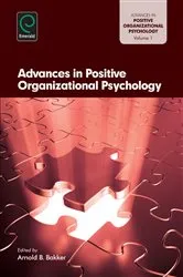 Book cover of Advances in Positive Organization by Arnold B. Bakker