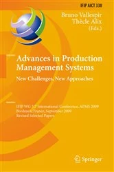 Book cover of Advances in Production Management Systems: New Challenges, New Approaches by Bruno Vallespir