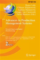 Book cover of Advances in Production Management Systems. Towards Smart and Digital Manufacturing by Bojan Lalic