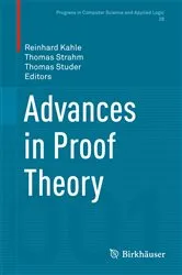 Book cover of Advances in Proof Theory by Reinhard Kahle